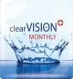 Bella Clear Vision Monthly Transparent Lens 1 Pair